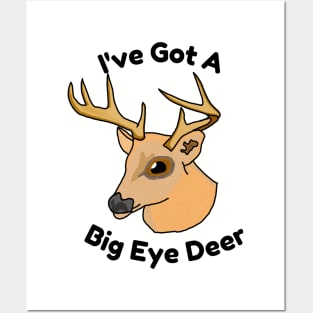 Big Eye Deer Posters and Art
